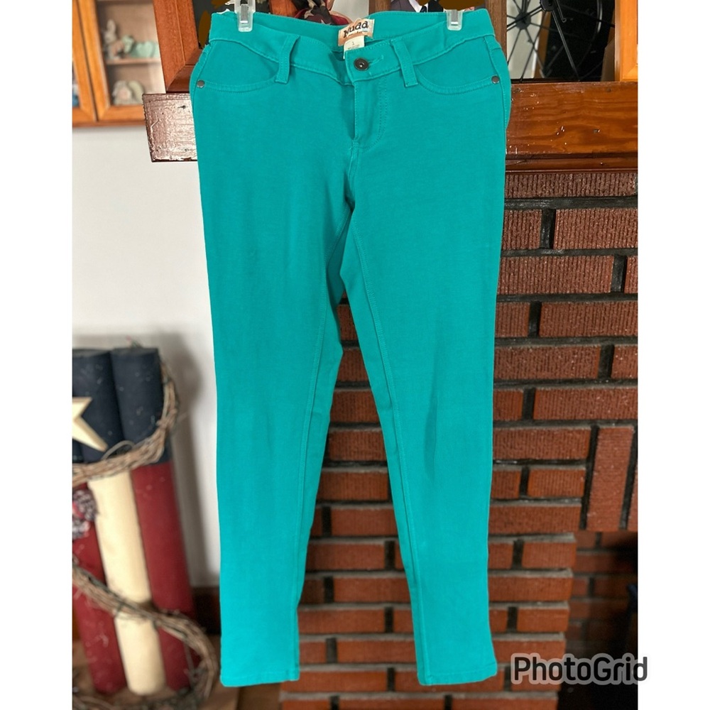 Mudd Vibrant Teal Legging Pants